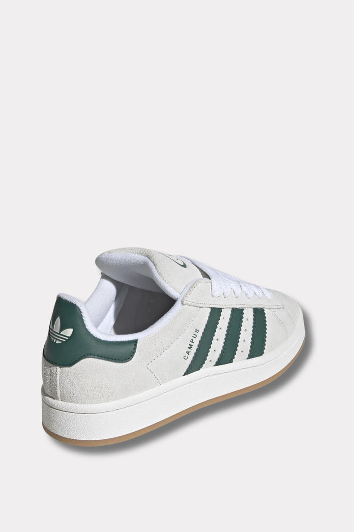 Campus 00s W- Crystal White &amp; Collegiate Green