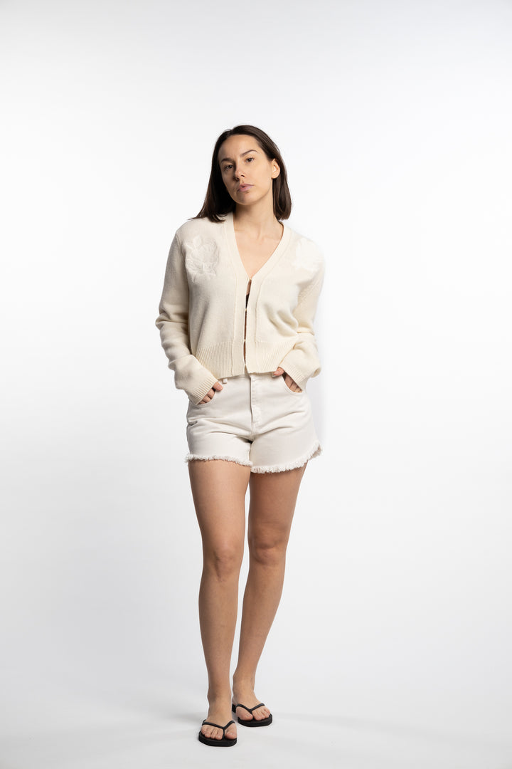 Thorn Cardigan- Cream