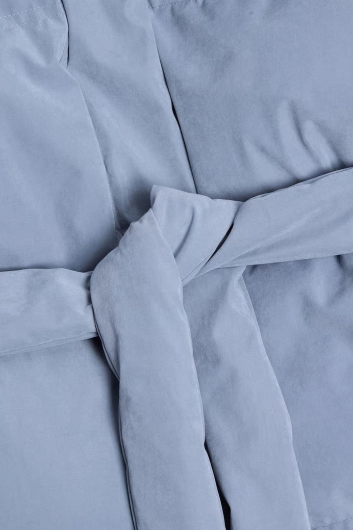 Steilia Brushed Down Jkt - Lt. Blue