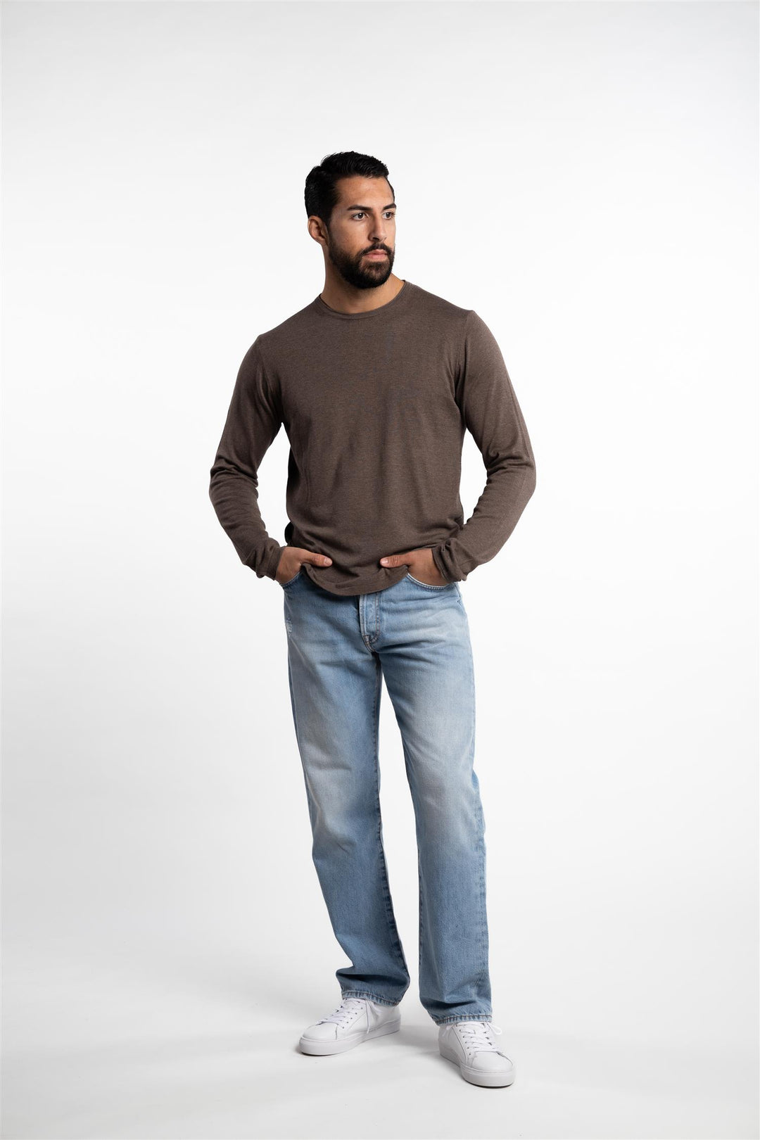 Sawyer Roundneck Nut Beige