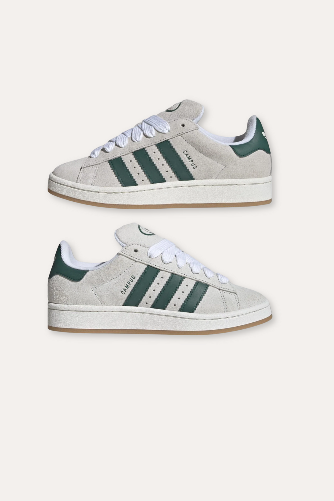 Women's Campus 00s W- Crystal White &amp; Collegiate Green