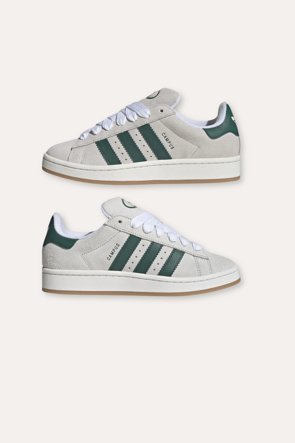 Women's Campus 00s W- Crystal White &amp; Collegiate Green