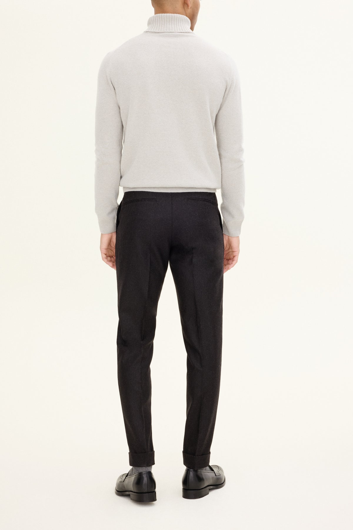 Denz Turn Up Trousers