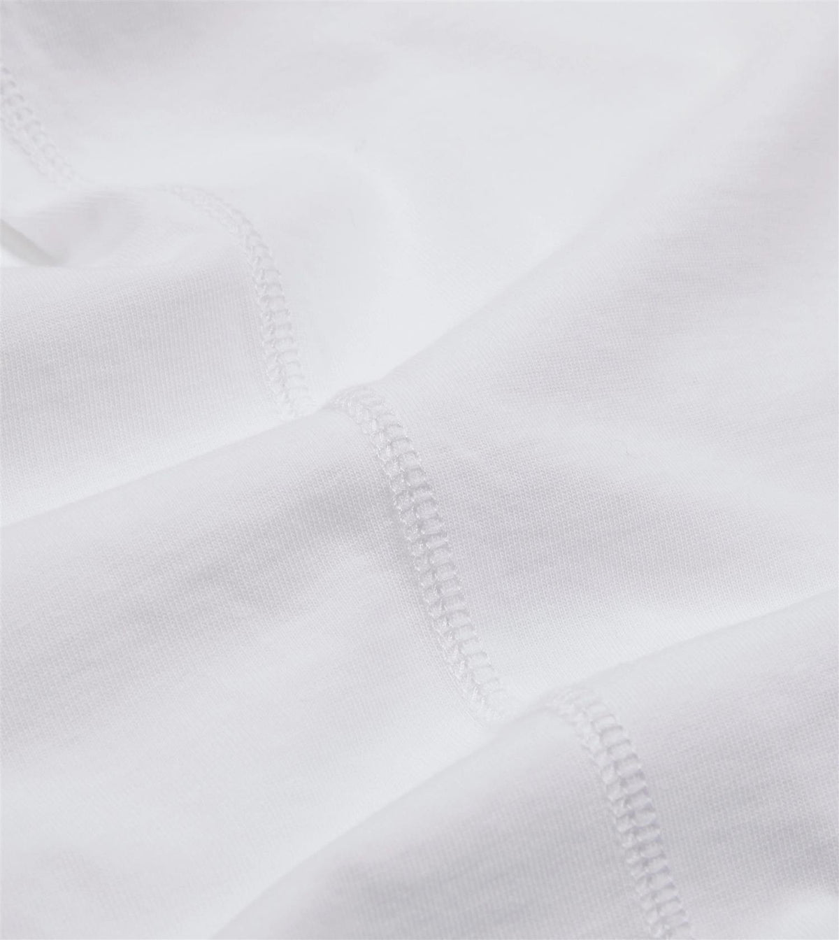 Cotton Crew Neck Hiking T-Shirt White
