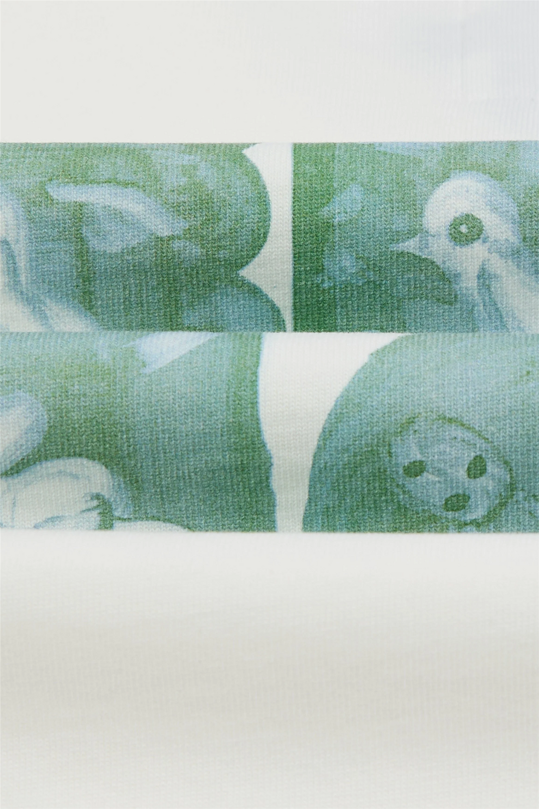 Antique White 'Tile' Print Short-Sleeve Hiking T-Shirt