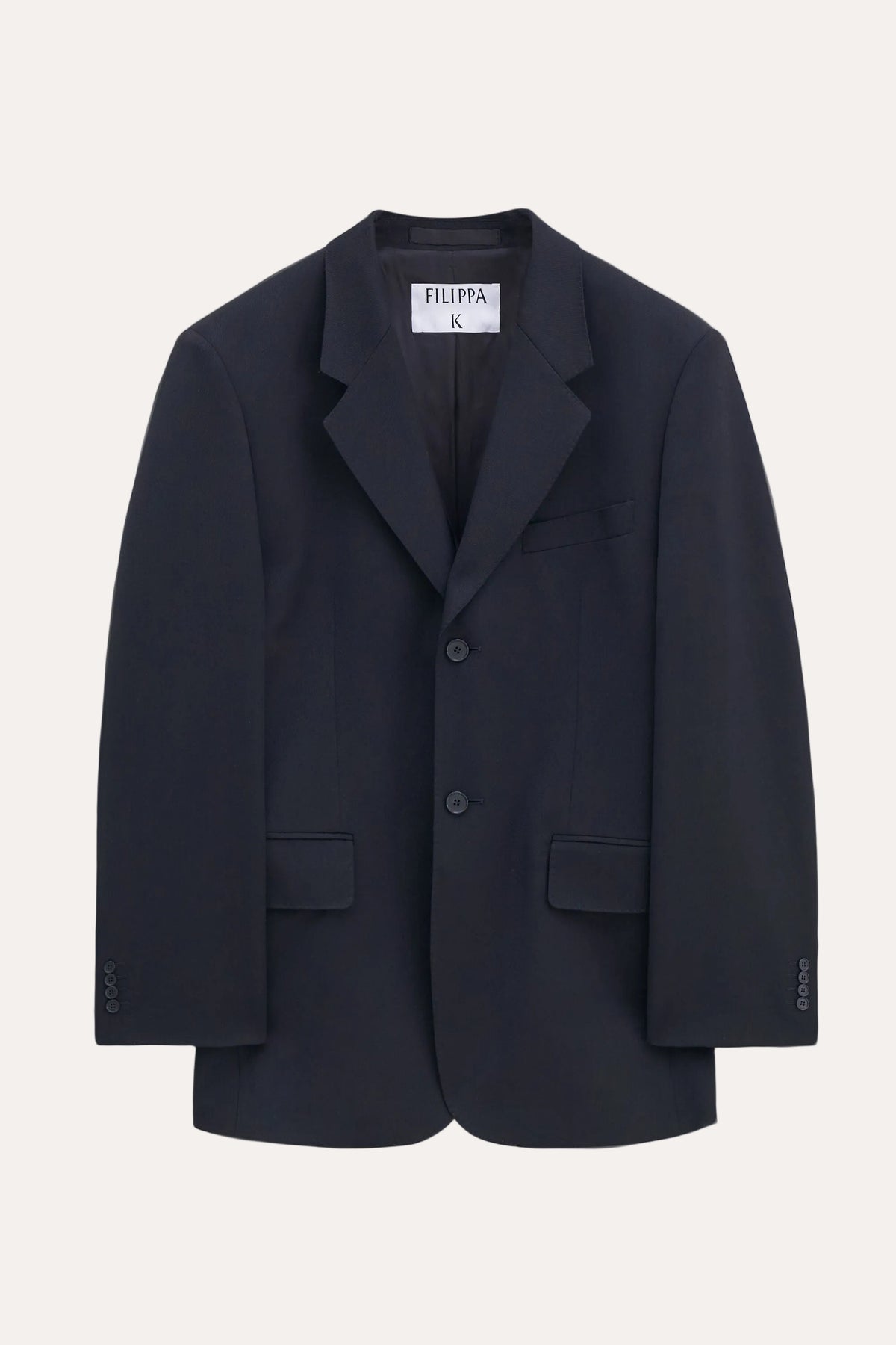 Hourglass Blazer Anthracite Pinstripe