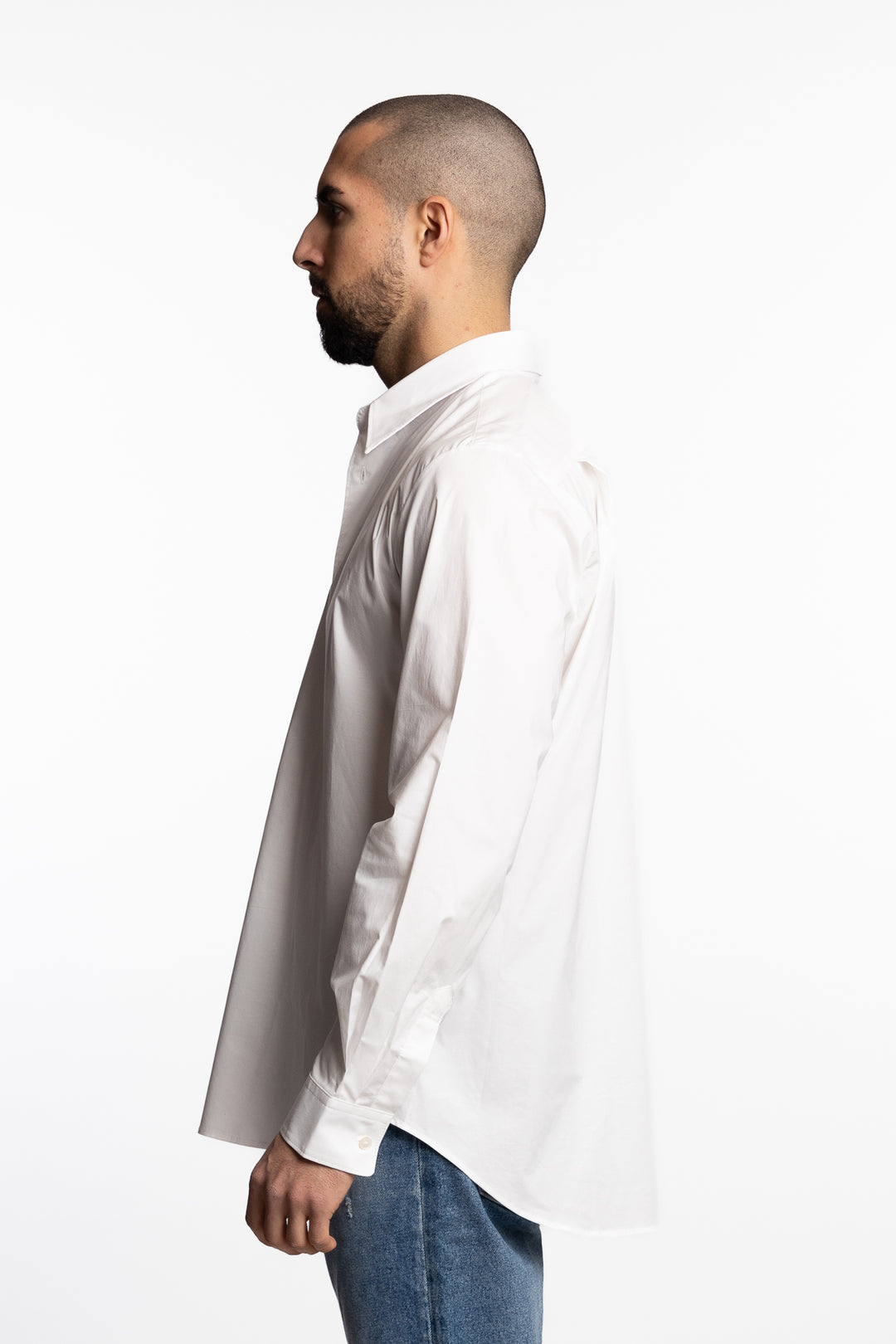 Button-Up Shirt White