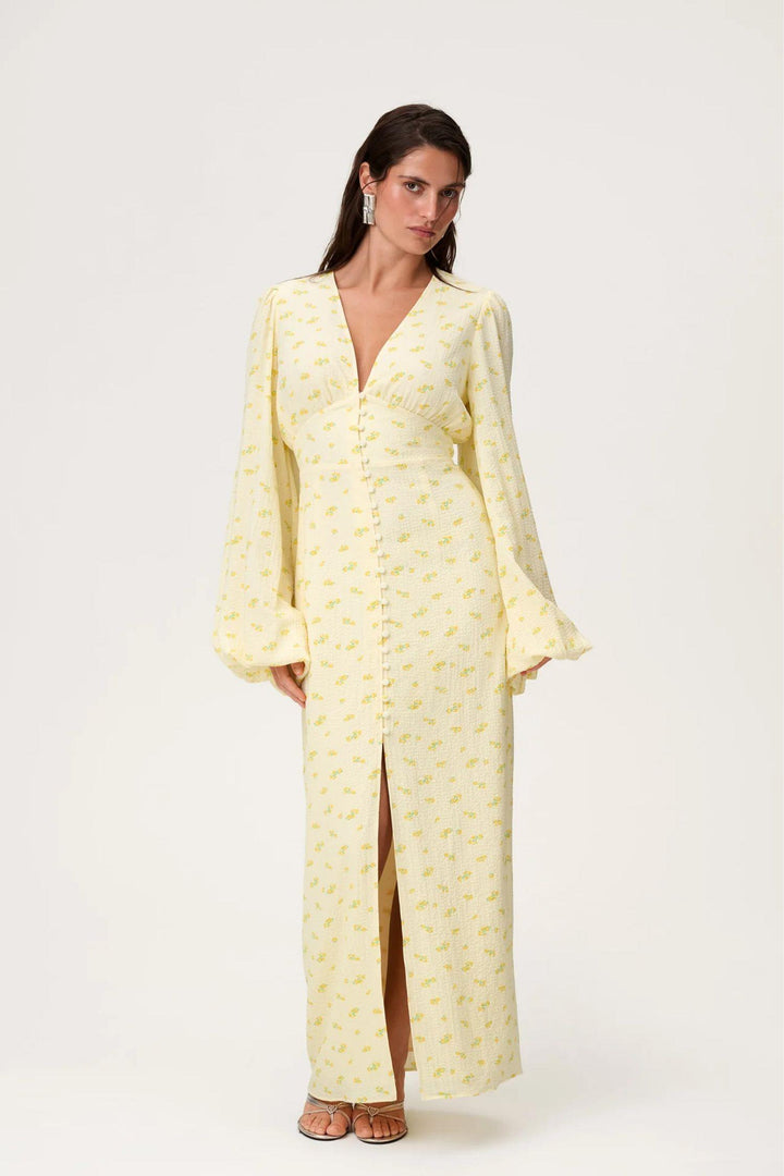 Positano dress- Pastel Yellow