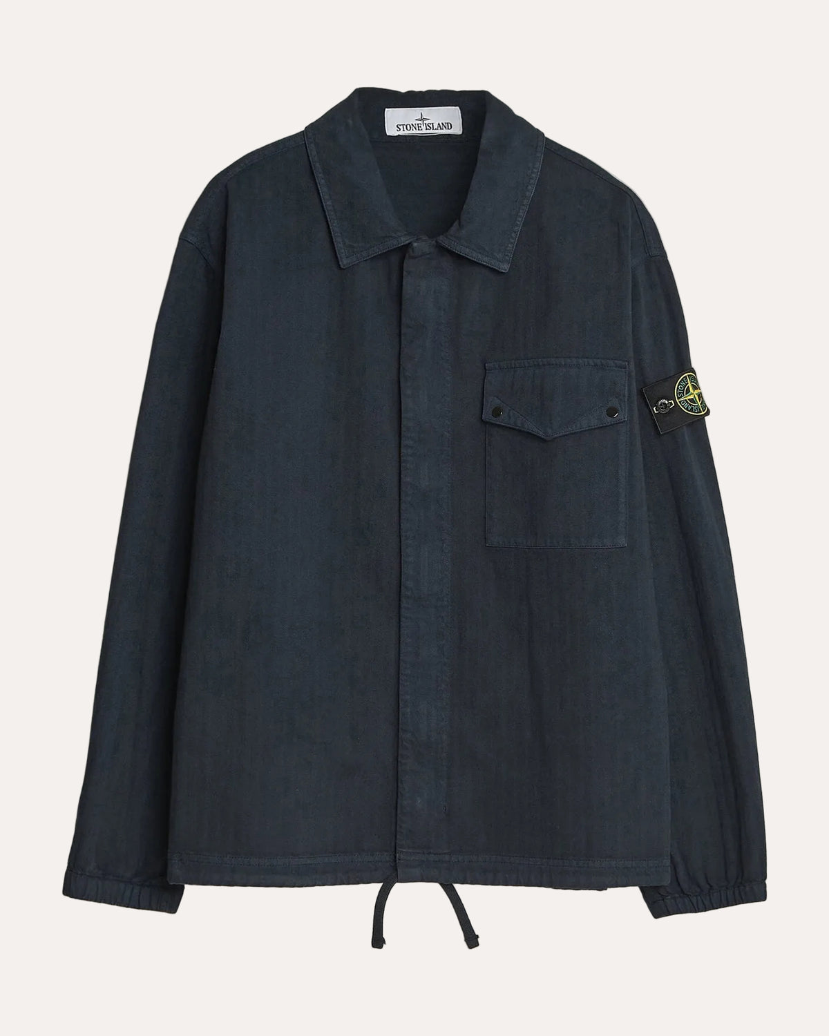 Navy Cotton Overshirt