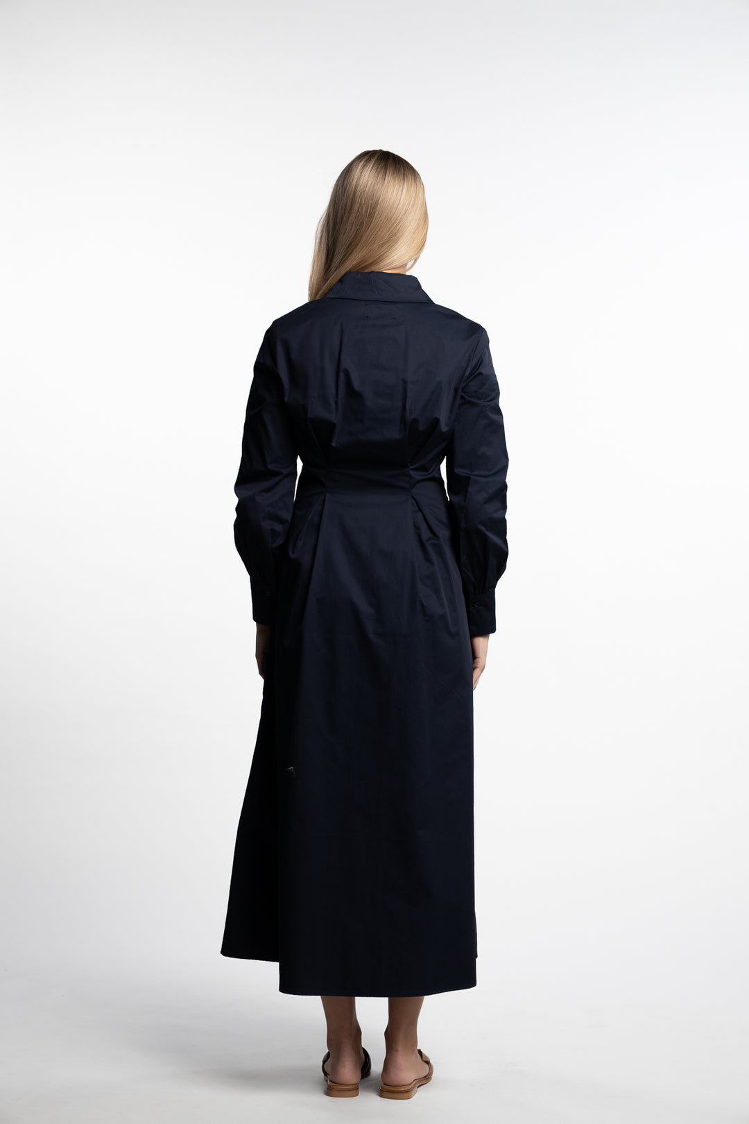 Leandra Dress- Navy