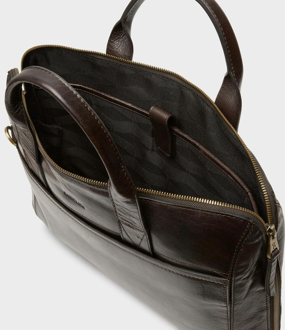 Gustav Data Bag 15" Dark Brown