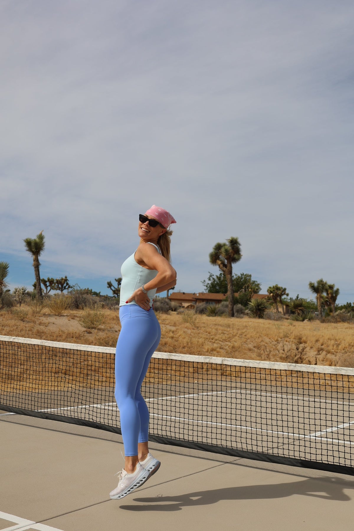 Padded Singlet Light Blue