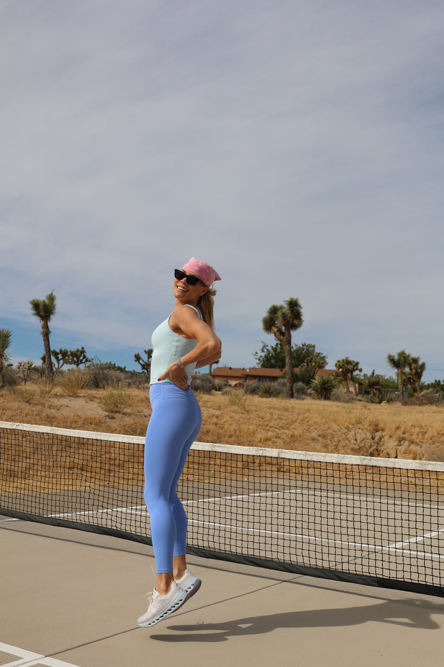 Padded Singlet Light Blue