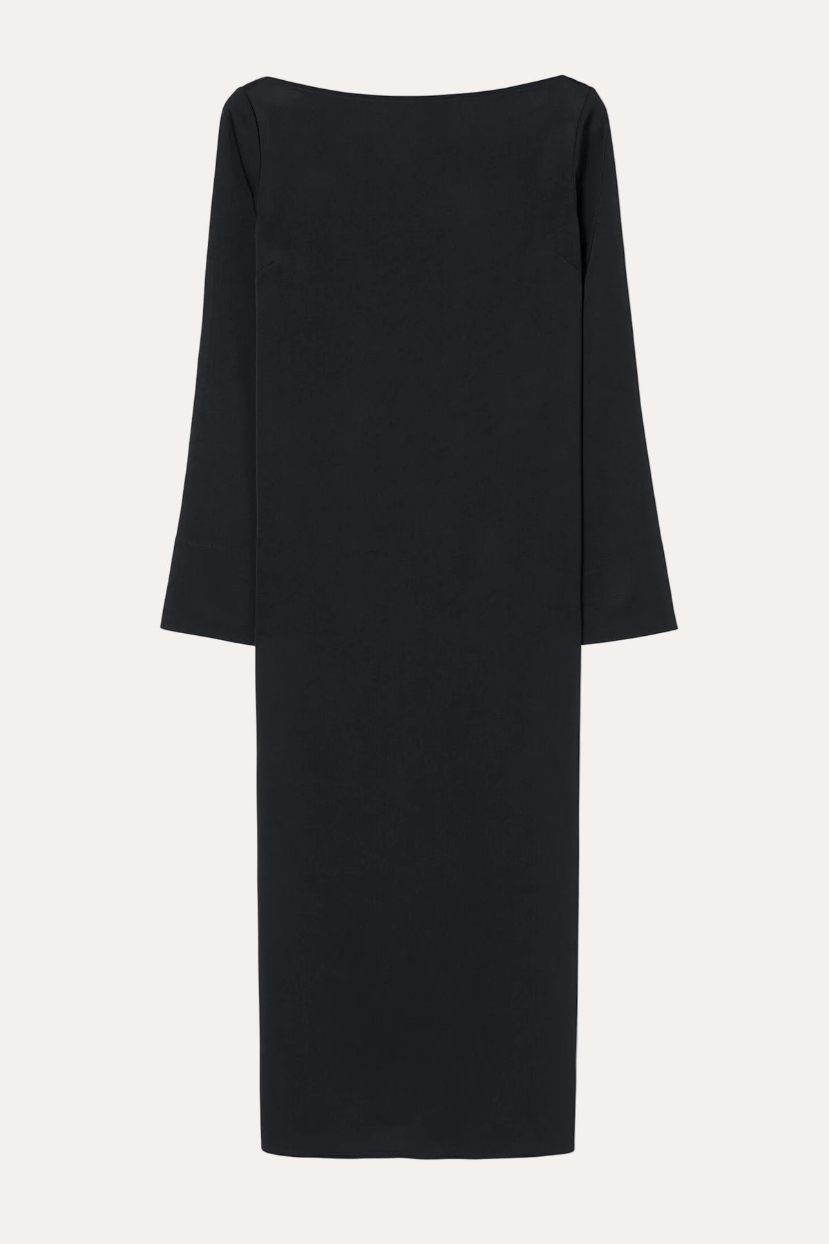 Naia Boatneck Dress Black - modellbilde
