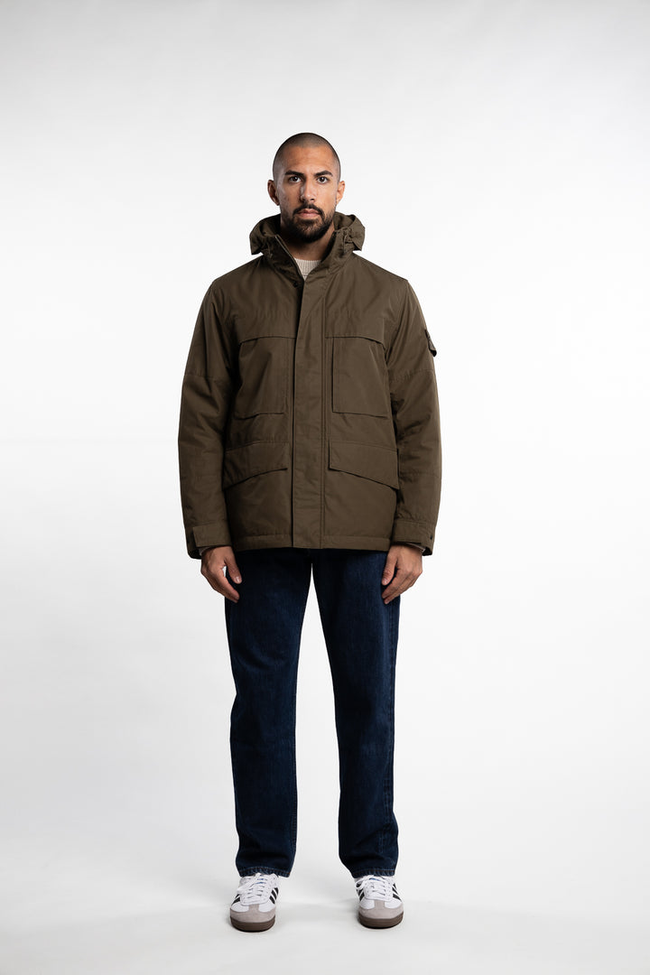 Ghost Waterproof Cotton Canvas Jacket Olive