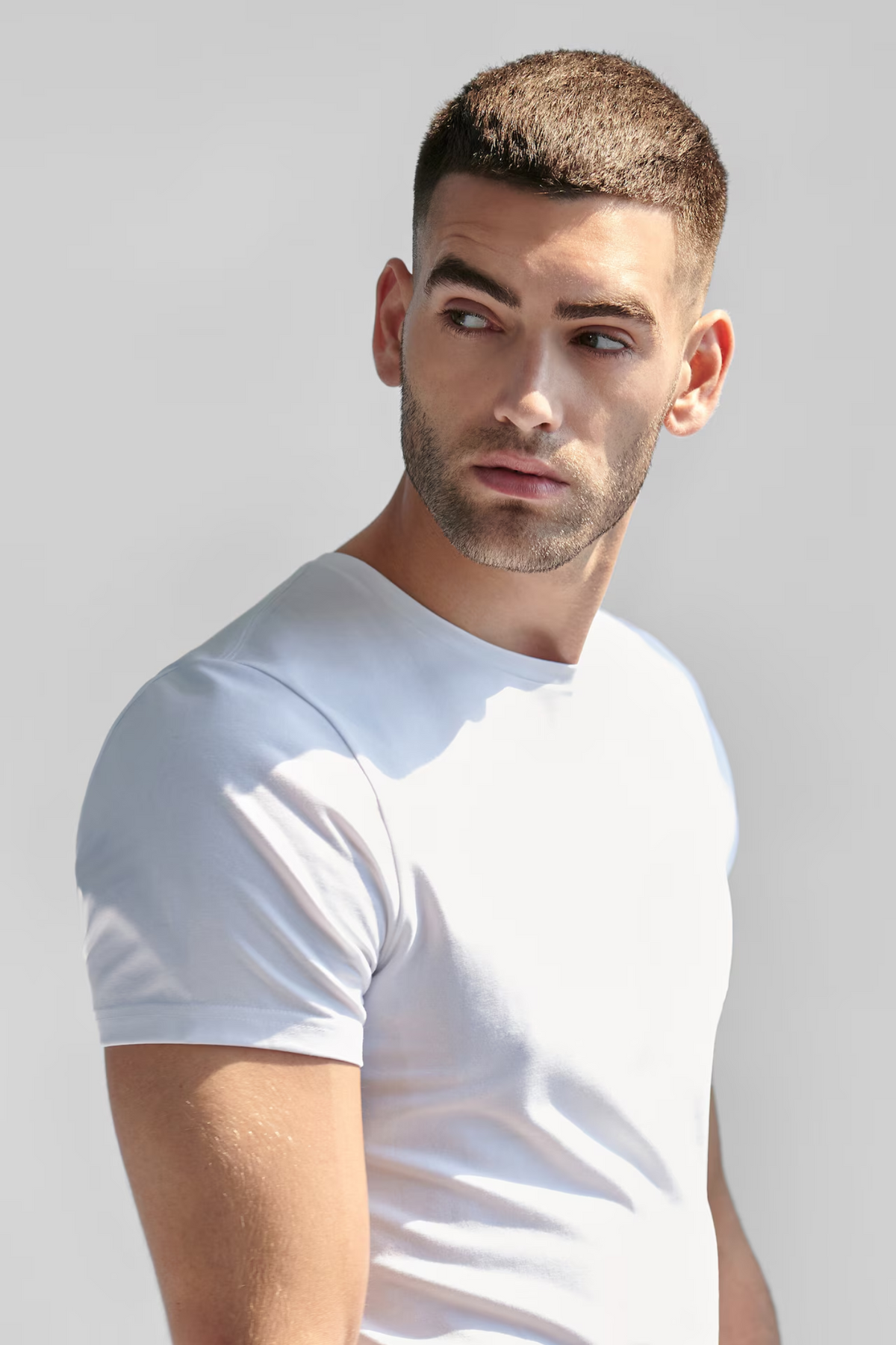 Crew Neck 2-Pack White