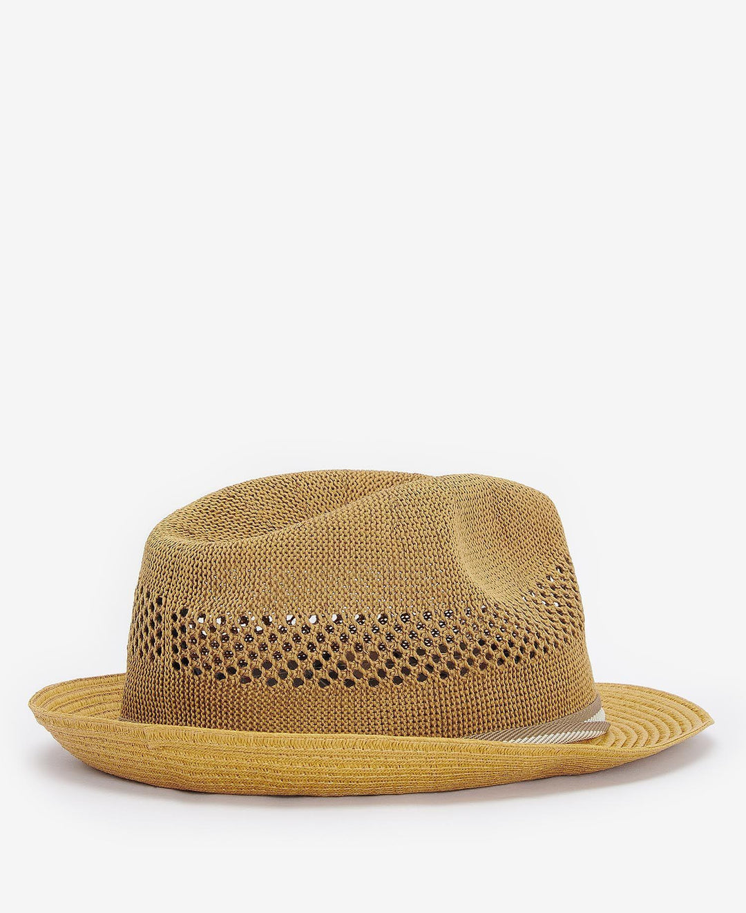 Craster Trilby Summer Hat Dark Tan
