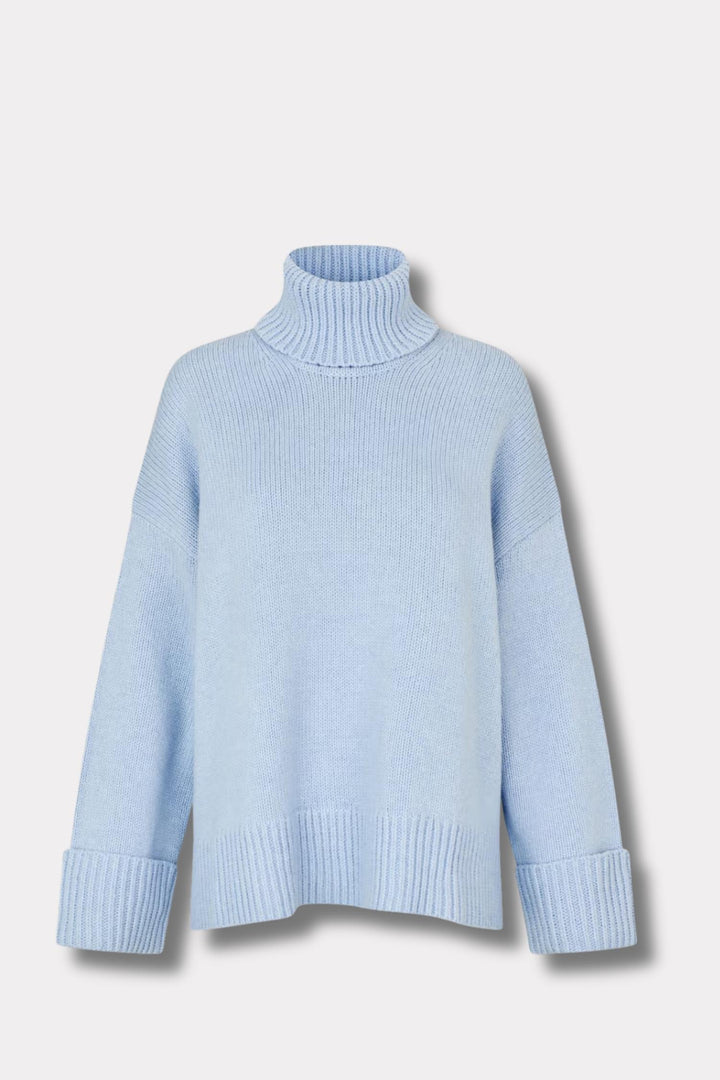 Sakeiku Turtleneck 11250- Cashmere blue