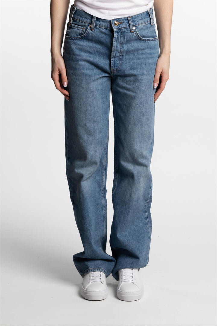 Gavin Long Jean Relaxed Straight- Atlantic Blue