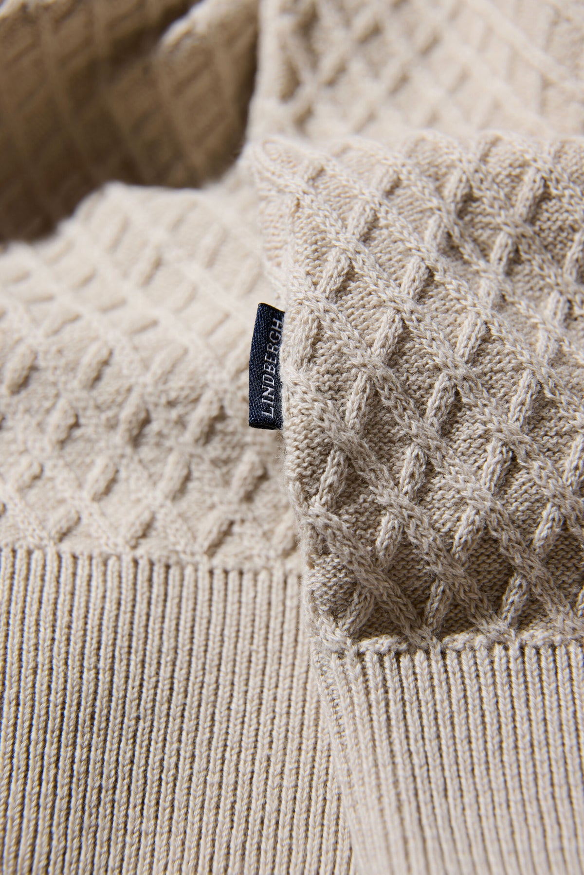 Cable Knit Jumper Cream