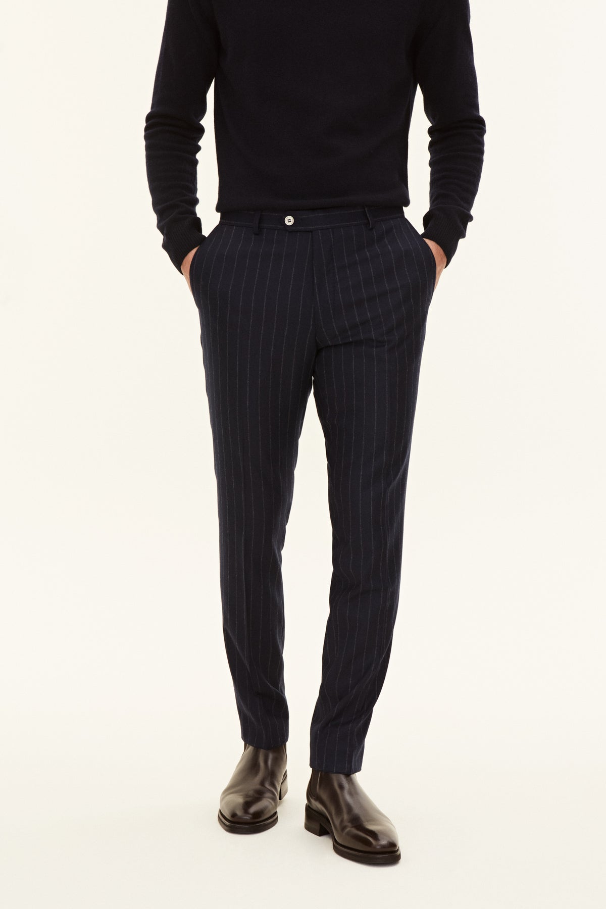 Denz Trousers Navy
