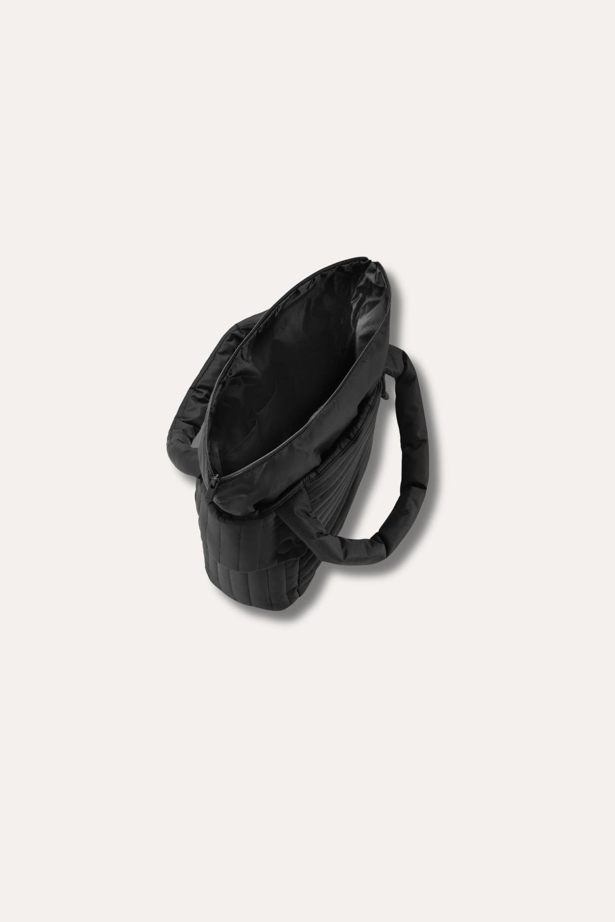Puffed City Bag- New Black