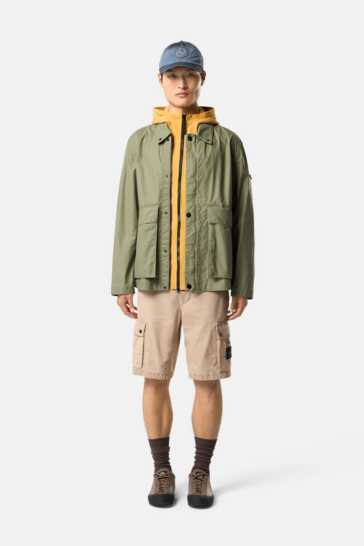 L100019 Brushed Organic Cotton Canvas Beige 'Old' Effect