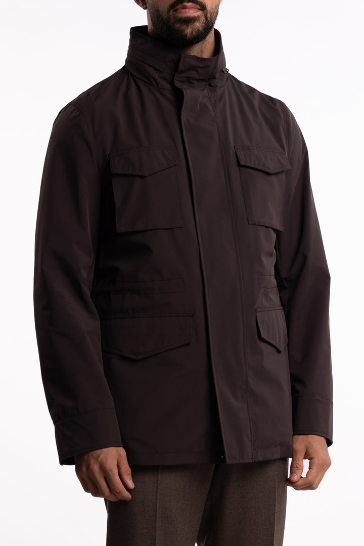 M-65 Nylon Shell Field Jacket Terra Brown