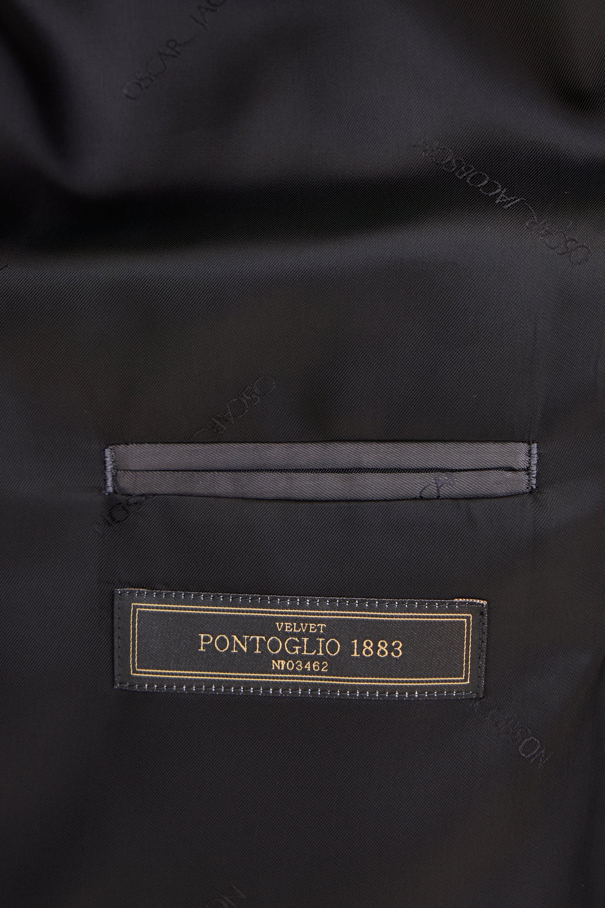Fattore Tuxedo Blazer Velvet Black