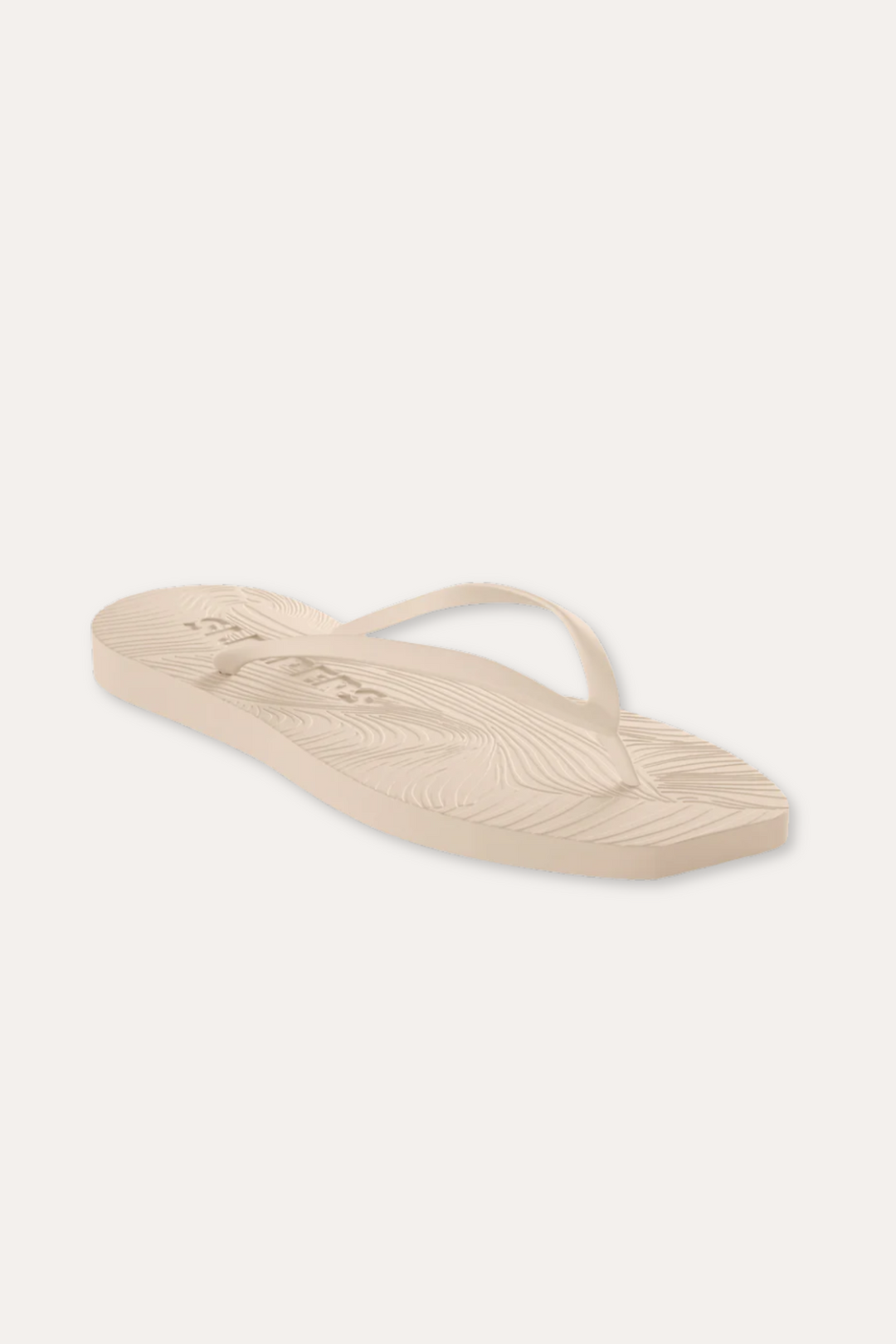 Tapered- Eggnog Flip Flops