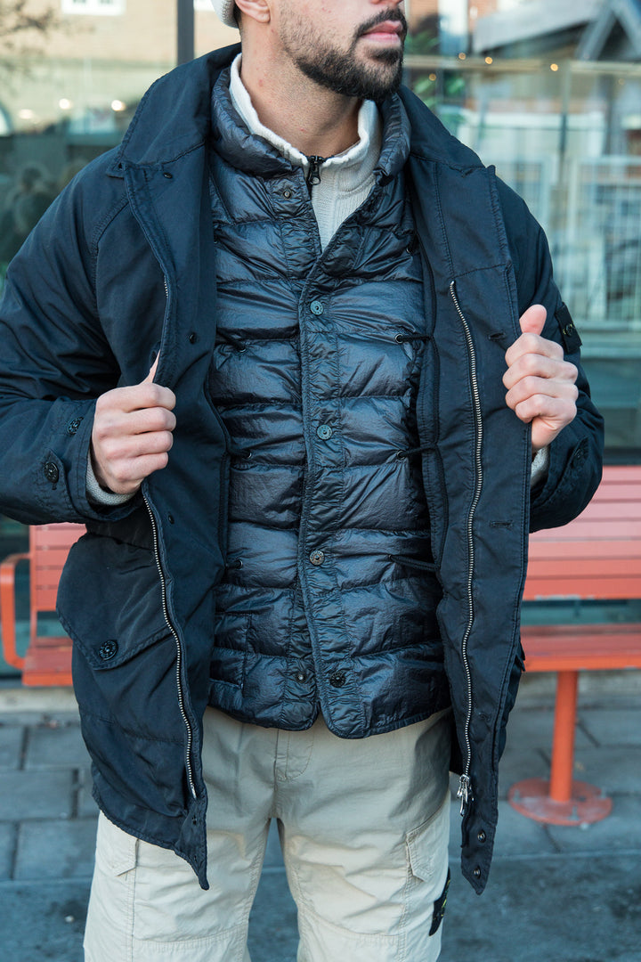 David-TC Jacket+Gilet Navy