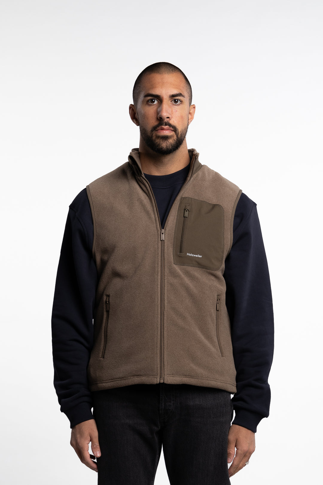 Dovre Fleece Vest Taupe