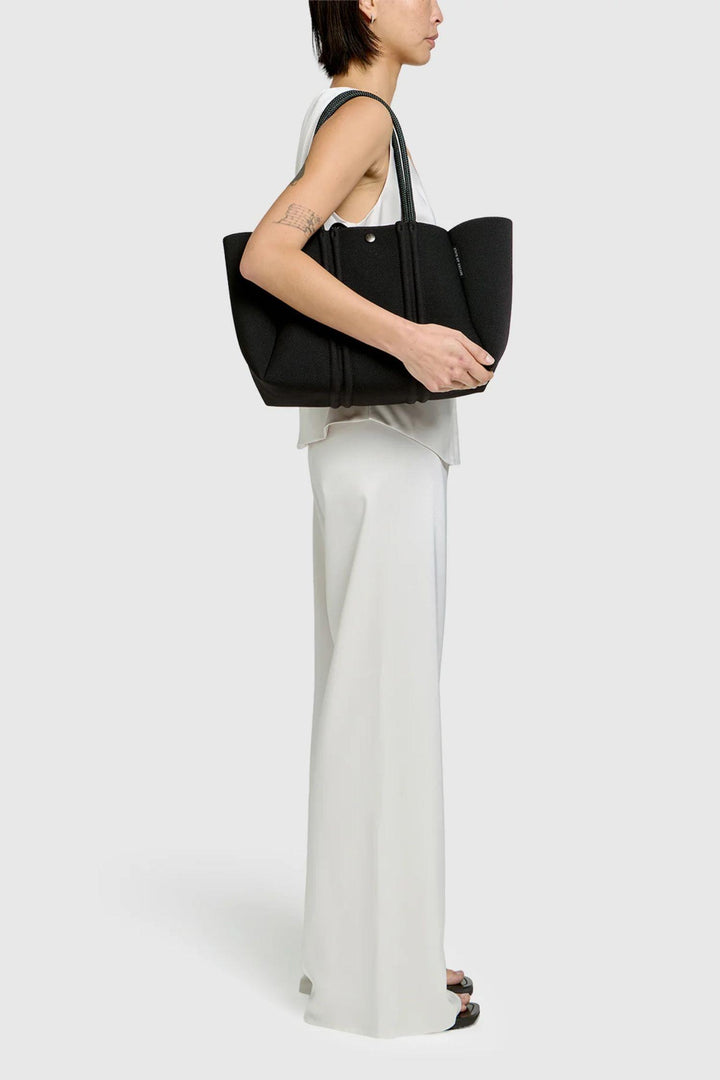 Meridian Midi Tote- Black