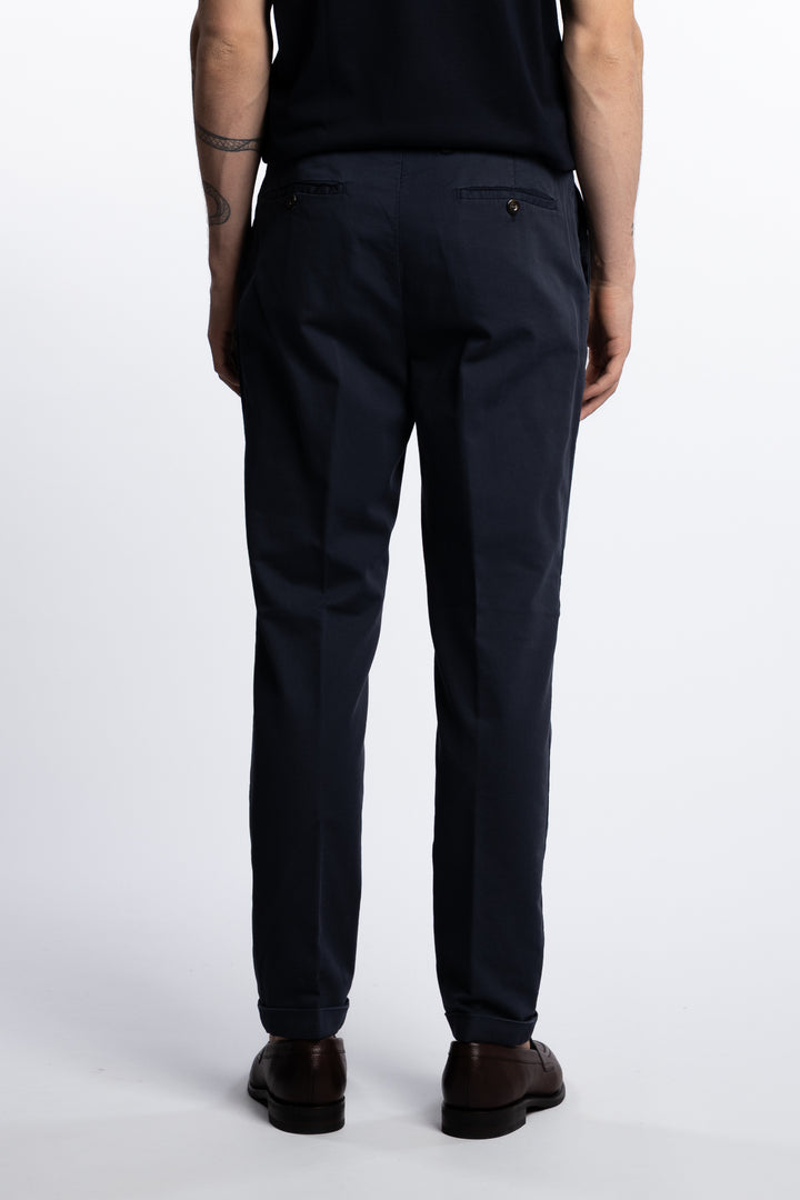 Cotton/Stretch Pant Marine