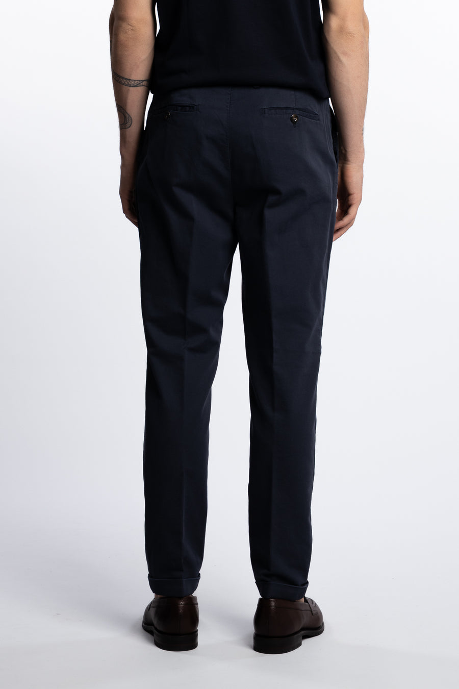 Cotton/Stretch Pant Marine