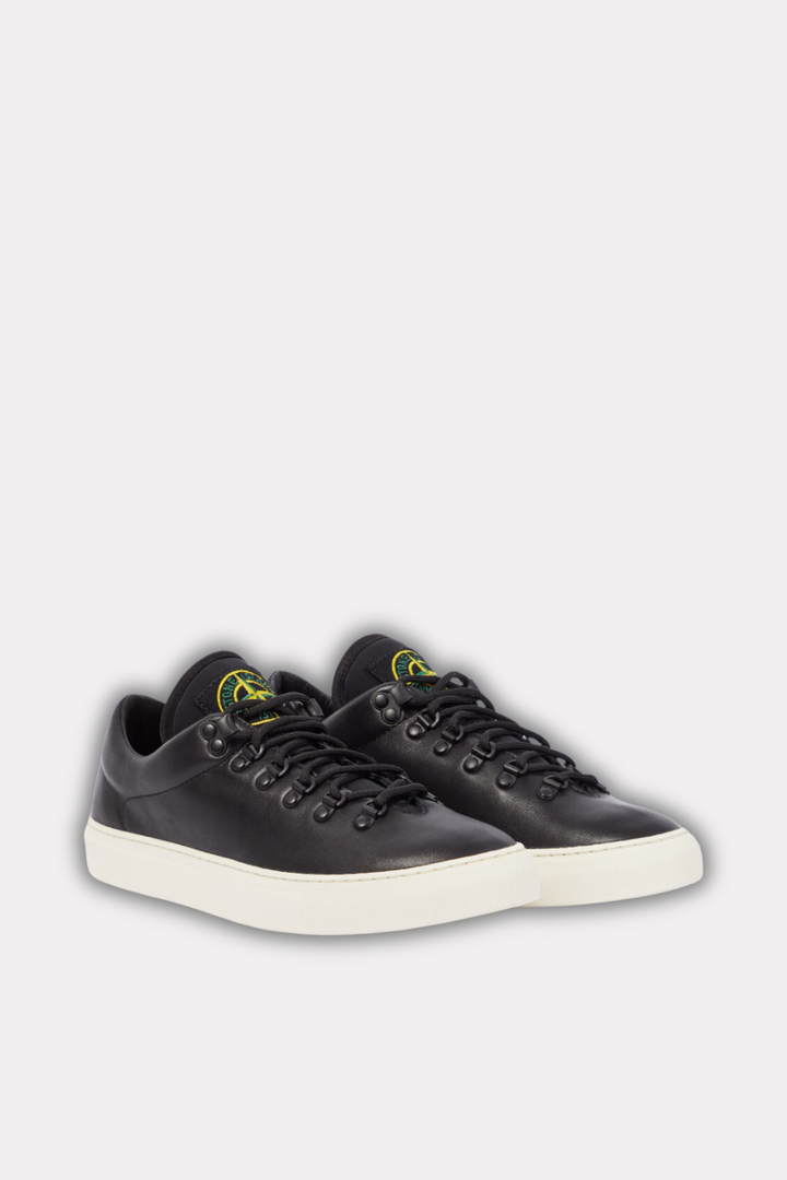 Compass-motif Sneakers Black