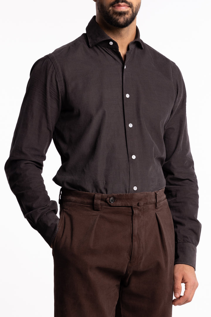 Dandylife Corduroy Shirt Brown