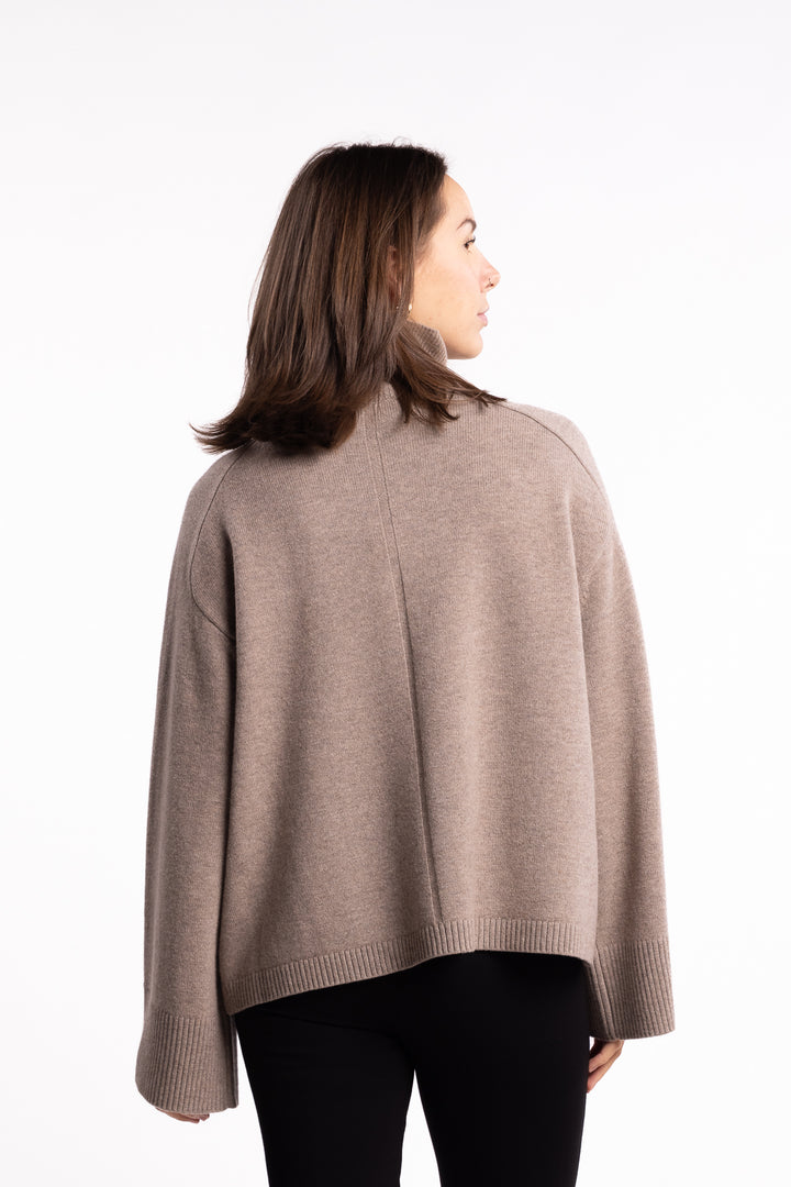 Cape Cod Turtleneck- Wheat