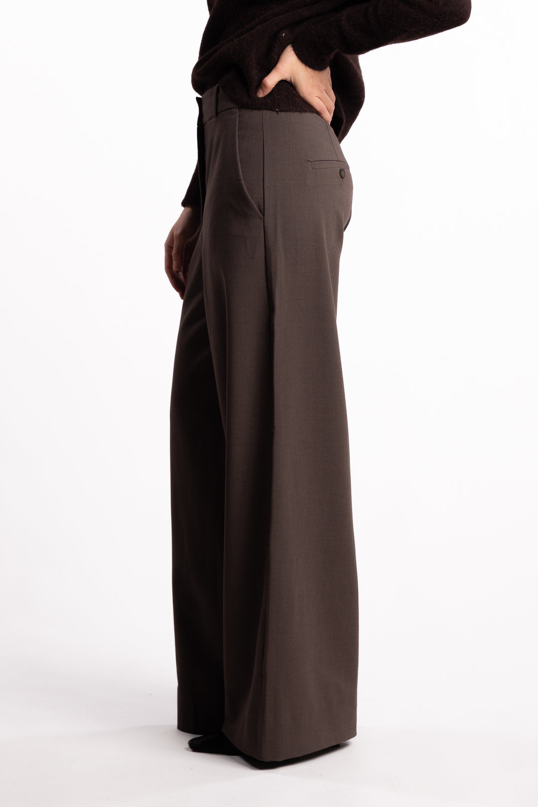 LauraFV 826 Regular - Mud Brown Melange