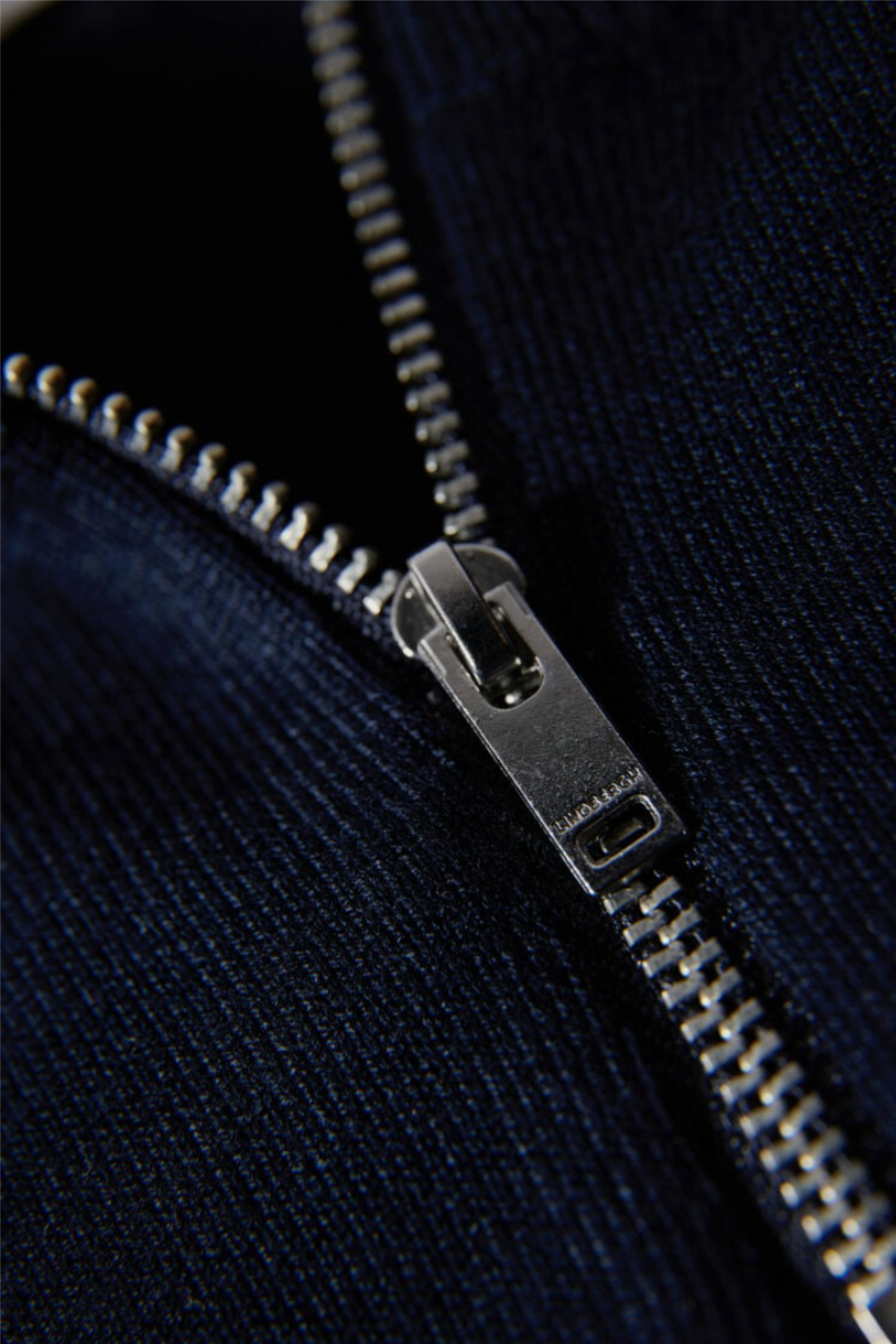 Ecovero Zip Cardigan Navy