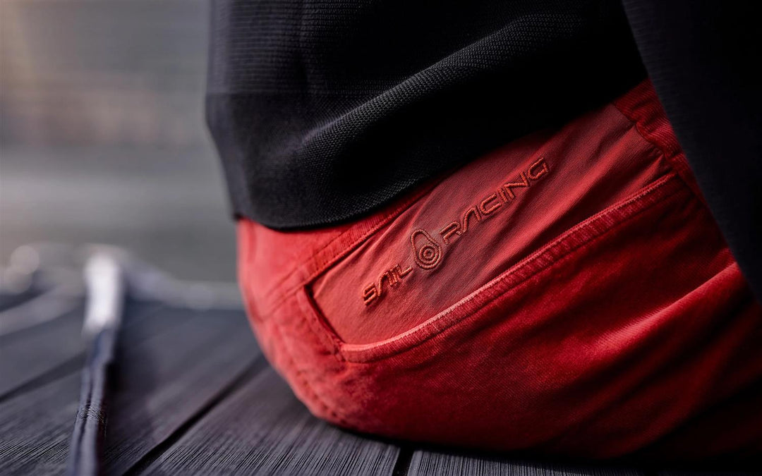 Grinder Corduroy Shorts Red Crimson