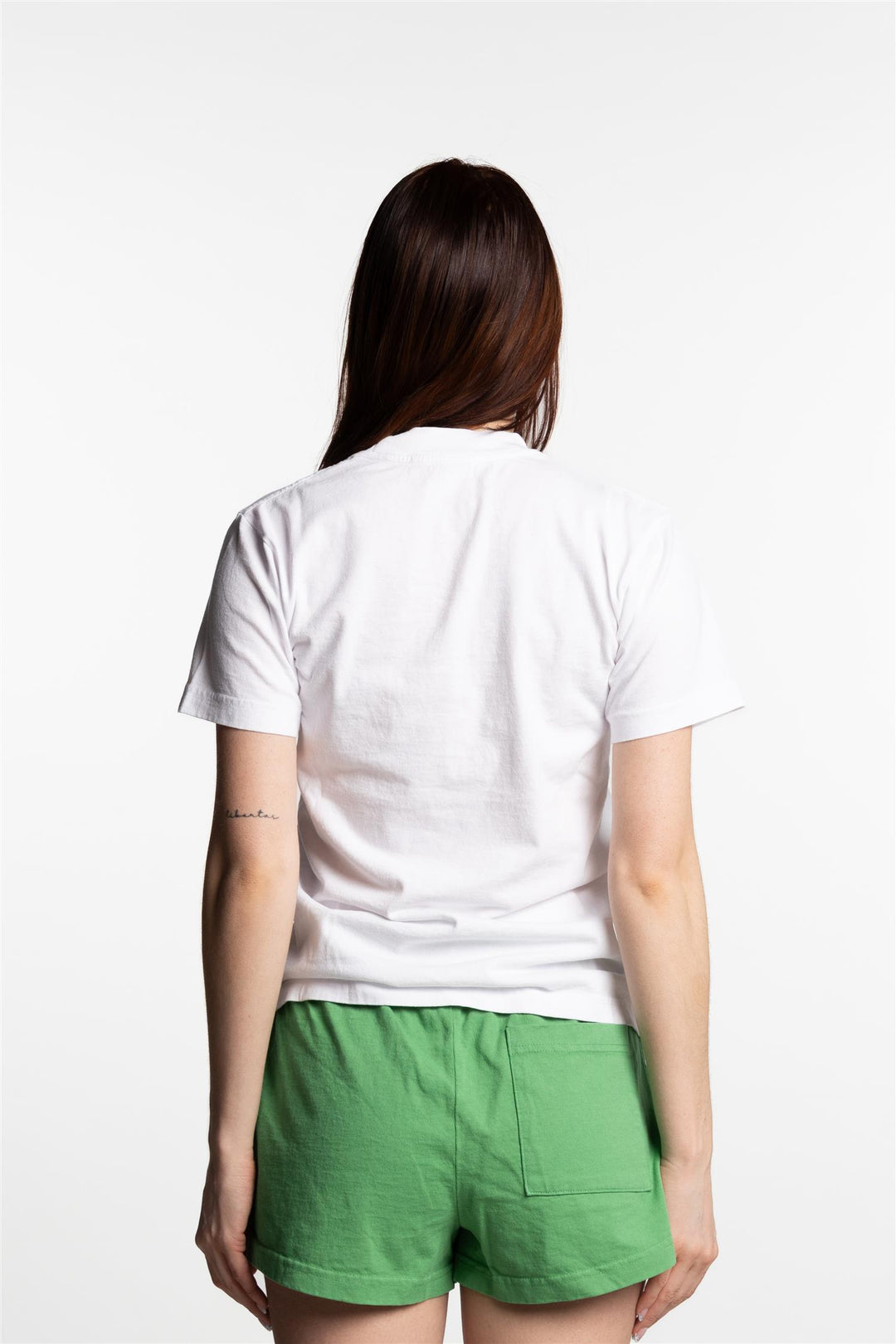 Emblem T-Shirt- White/Verde