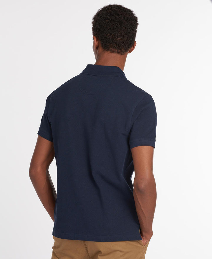 Cotton Polo Shirt Navy/Olive