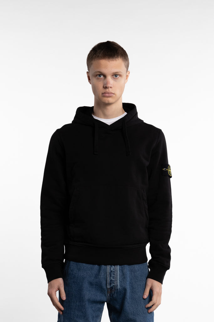 Stone island garment dyed hoodie sale