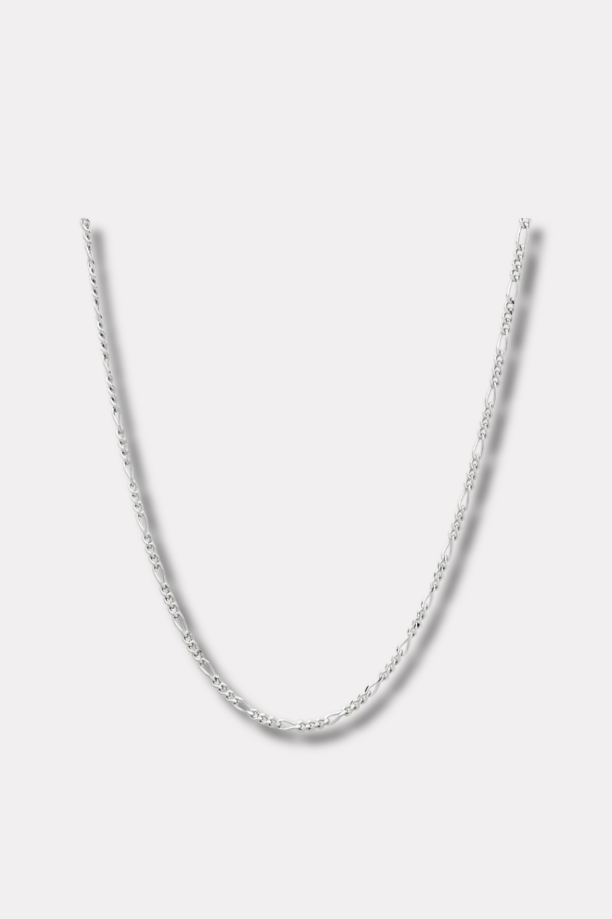 Men's Bo Chain Slim Silver 20.5