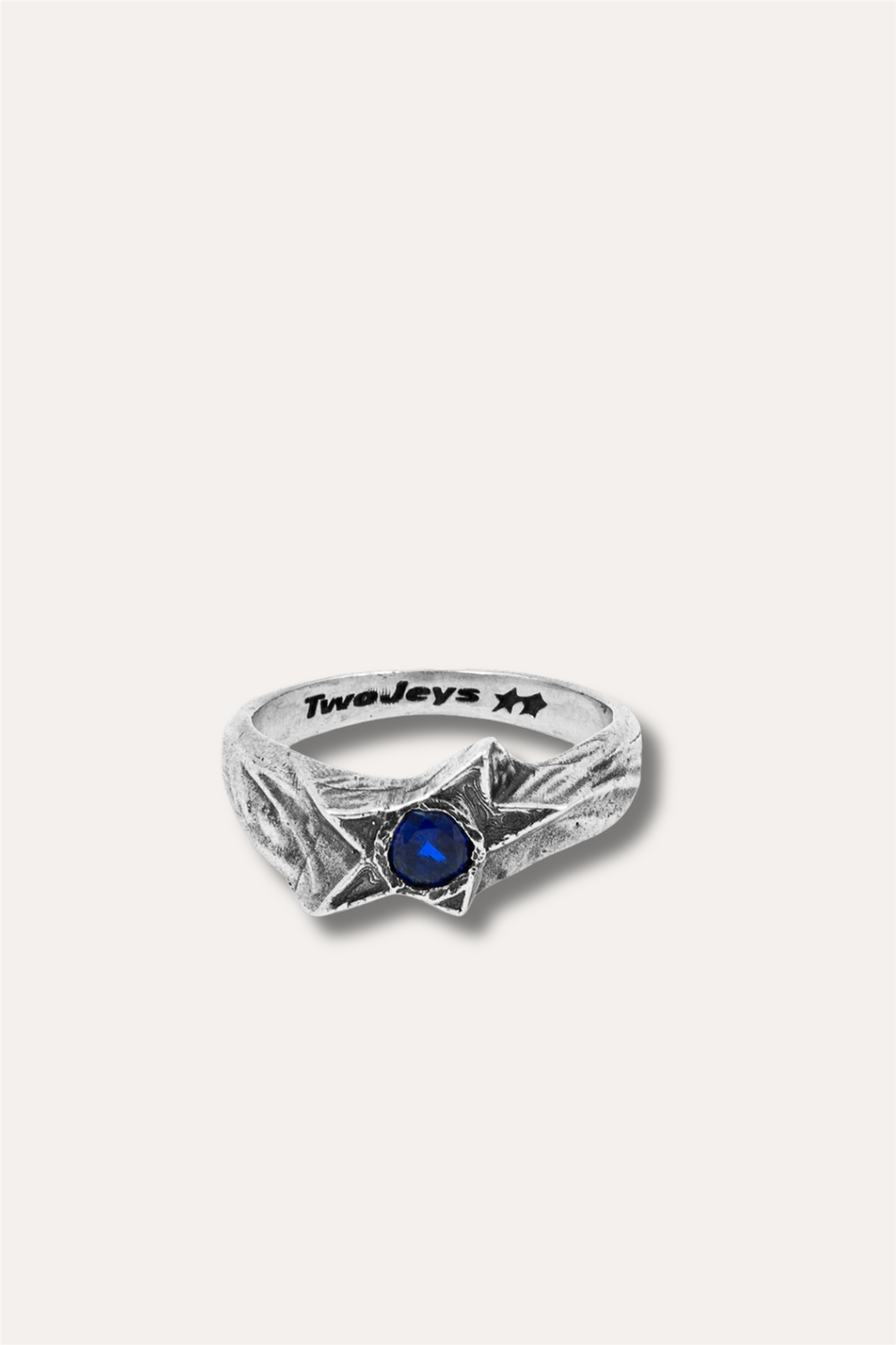Blue Calda Ring Silver
