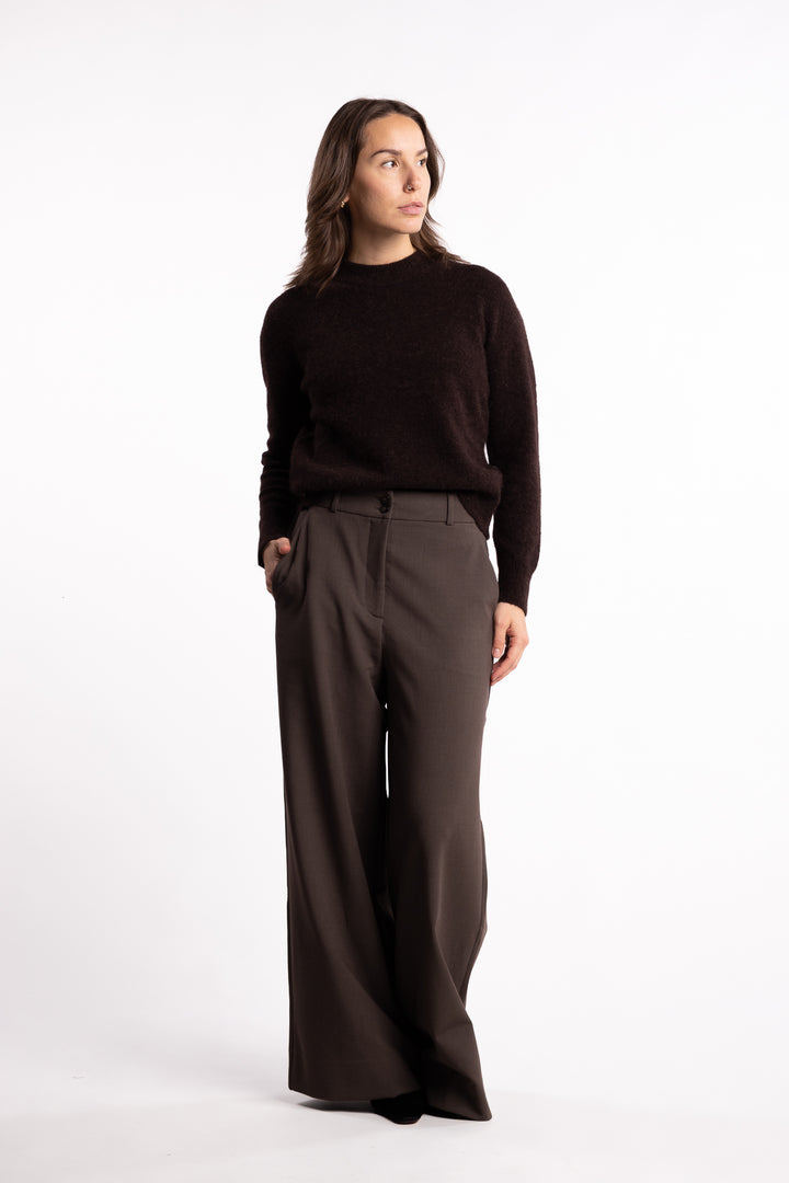 LauraFV 826 Regular - Mud Brown Melange