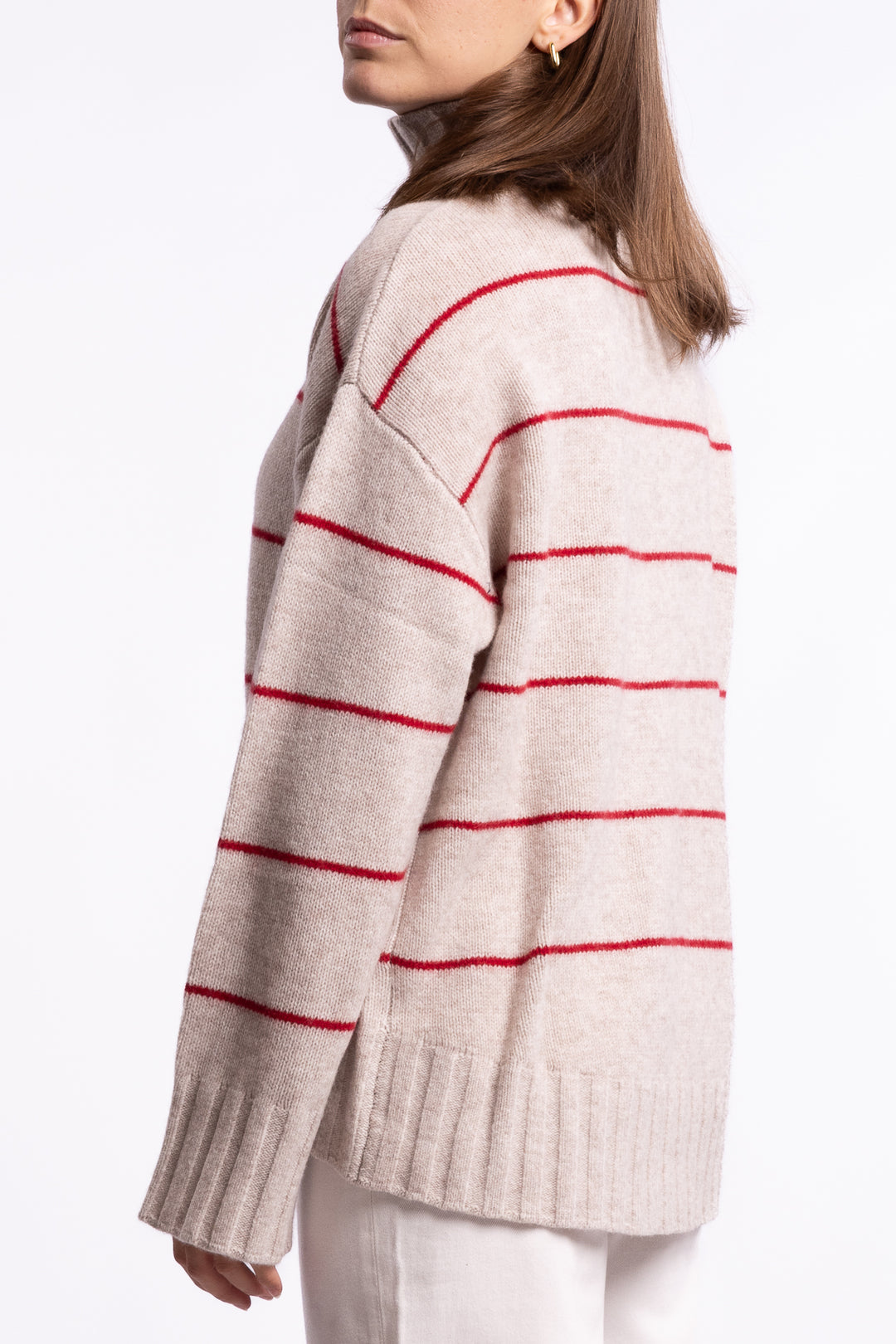 Patsy Knit - Red Stripe