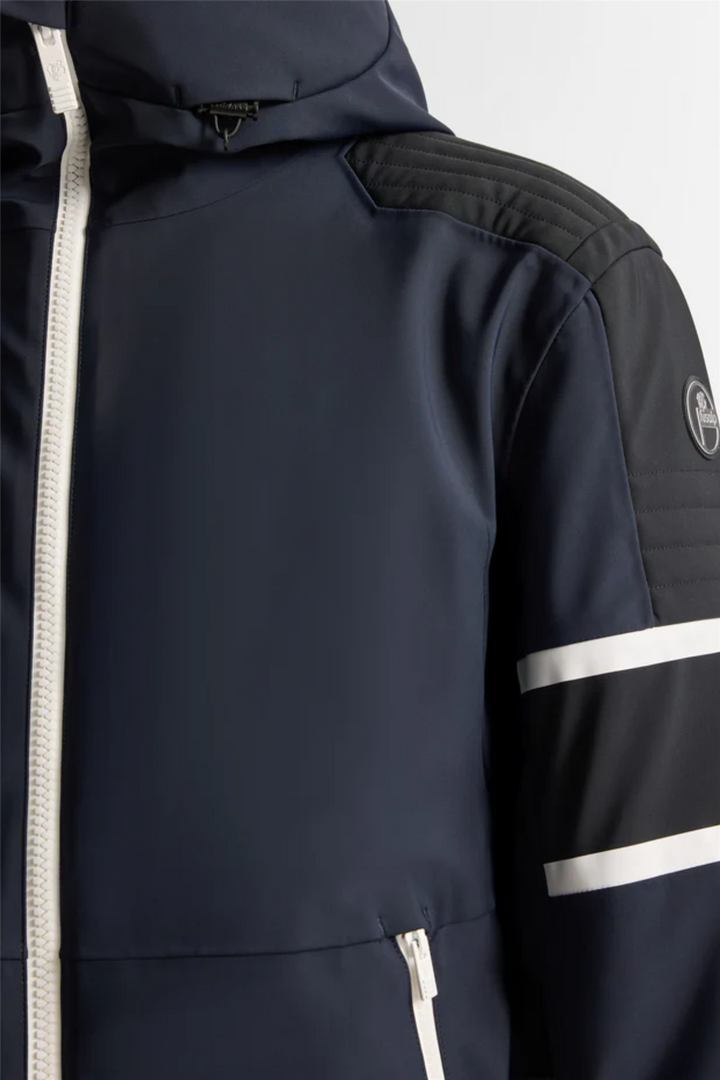 Amwo Jacket Marin/Noir/Neige