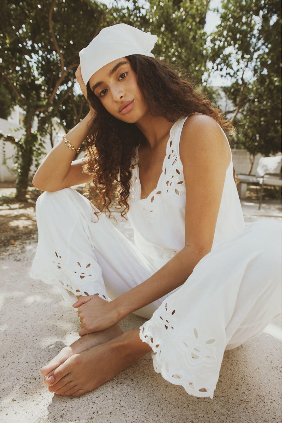 Everly Trouser - White